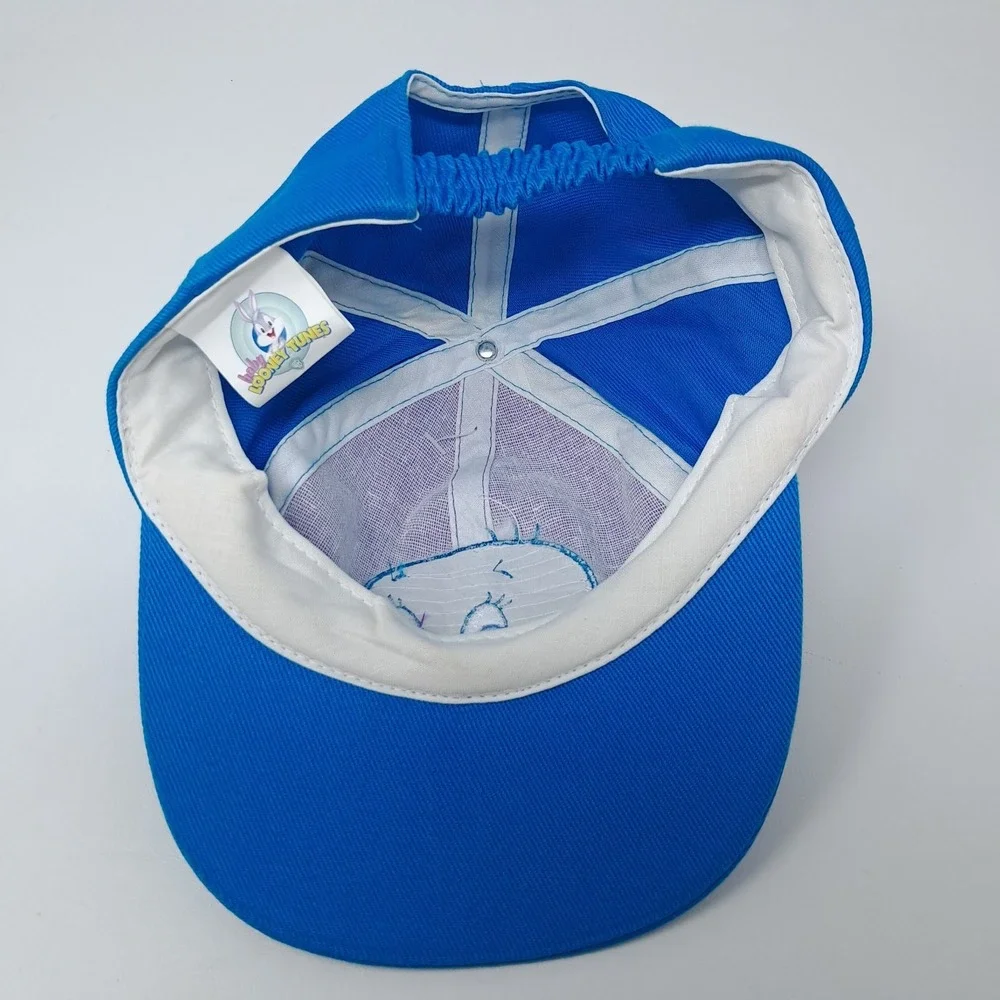 Vintage 1998 Baby Looney Tunes Tweety Bird Toddler Hat Cap Elastic Back NWT 90s